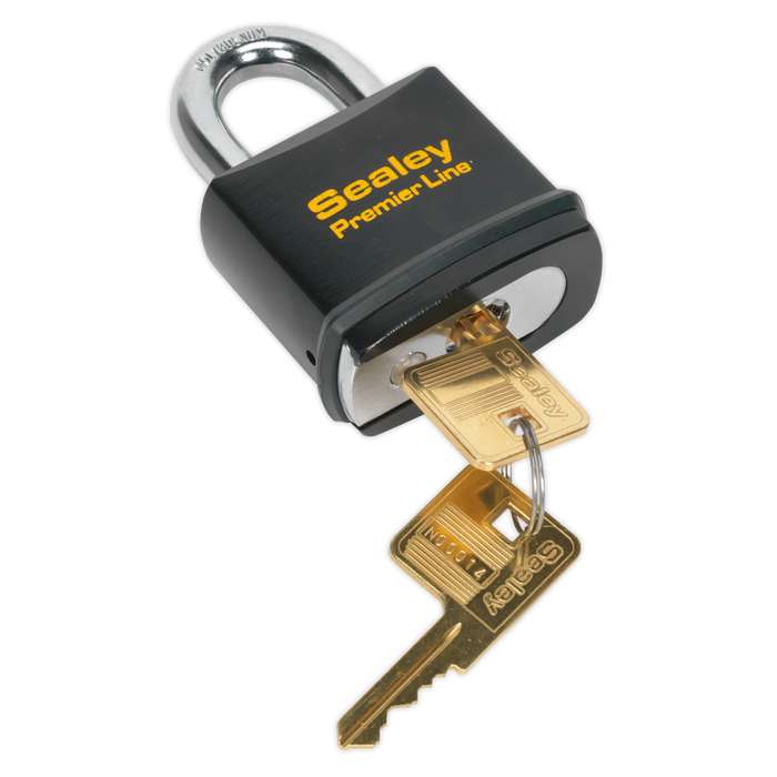 Sealey - PL502 Steel Body Padlock 54mm Storage & Workstations Sealey - Sparks Warehouse