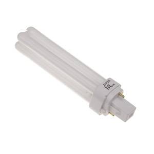 PLC 18w 2 Pin Osram Extra Warmwhite/827 Compact Fluorescent Light Bulb - DD18827 Push In Compact Fluorescent Osram  - Easy Lighbulbs