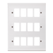 Scolmore PRW20512 - 12 Gang GridPro® Frontplate GridPro Scolmore - Sparks Warehouse
