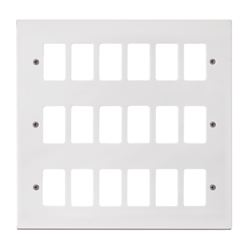 Scolmore PRW20518 - 18 Gang GridPro® Frontplate GridPro Scolmore - Sparks Warehouse