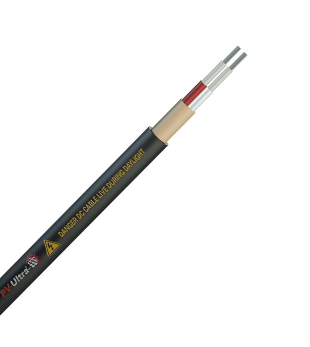 Doncaster PV-Ultra 2 Core 4mm² Tuff Sheath Cable - Priced Per Meter