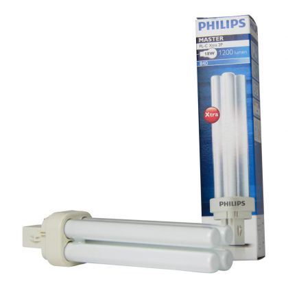 Philips MASTER PL-C Xtra 18W - 840 Cool White | 2 Pin - DISCONTINUED