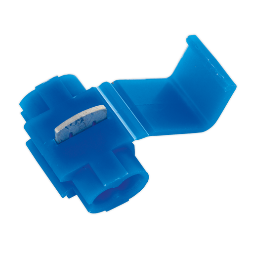 Sealey - QSPB Quick Splice Connector Blue Pack of 100 Consumables Sealey - Sparks Warehouse