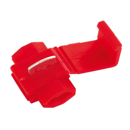 Sealey - QSPR Quick Splice Connector Red Pack of 100 Consumables Sealey - Sparks Warehouse