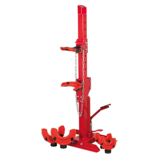 Sealey - RE2311 Coil Spring Compressing Station with Gauge Hydraulic 2000kg Capacity Vehicle Service Tools Sealey - Sparks Warehouse