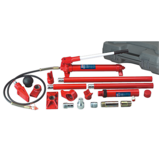 Sealey - RE83/10 Hydraulic Body Repair Kit 10tonne SuperSnap® Type Bodyshop Sealey - Sparks Warehouse