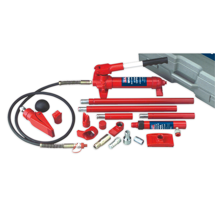 Sealey - RE83/4 Hydraulic Body Repair Kit 4tonne SuperSnap® Type Bodyshop Sealey - Sparks Warehouse