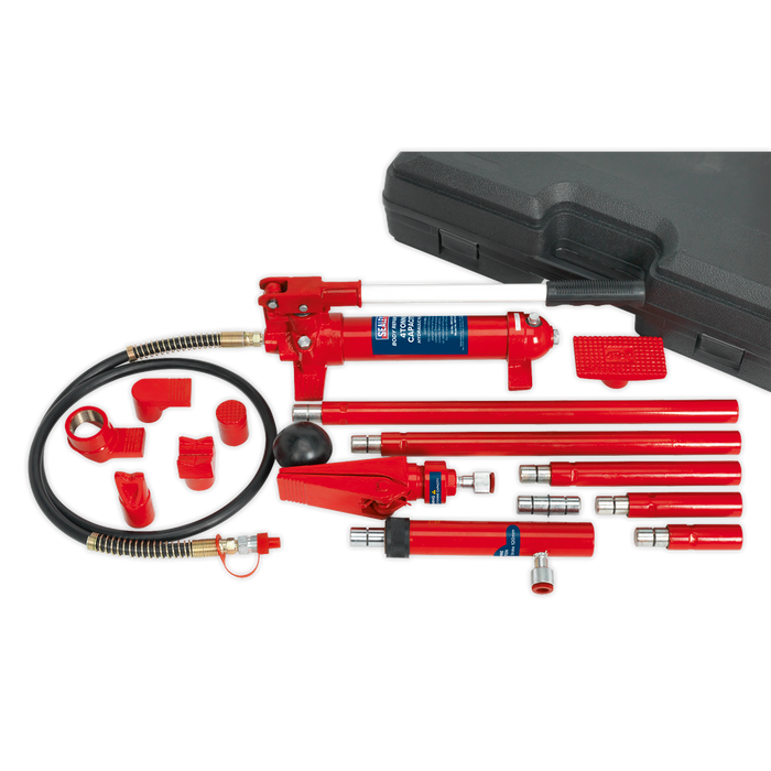 Sealey - RE97/4 Hydraulic Body Repair Kit 4tonne Snap Type Bodyshop Sealey - Sparks Warehouse