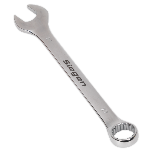 Sealey - S01027 Combination Spanner 27mm Hand Tools Sealey - Sparks Warehouse