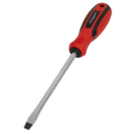 Sealey - S01176 Screwdriver Slotted 8 x 150mm Hand Tools Sealey - Sparks Warehouse