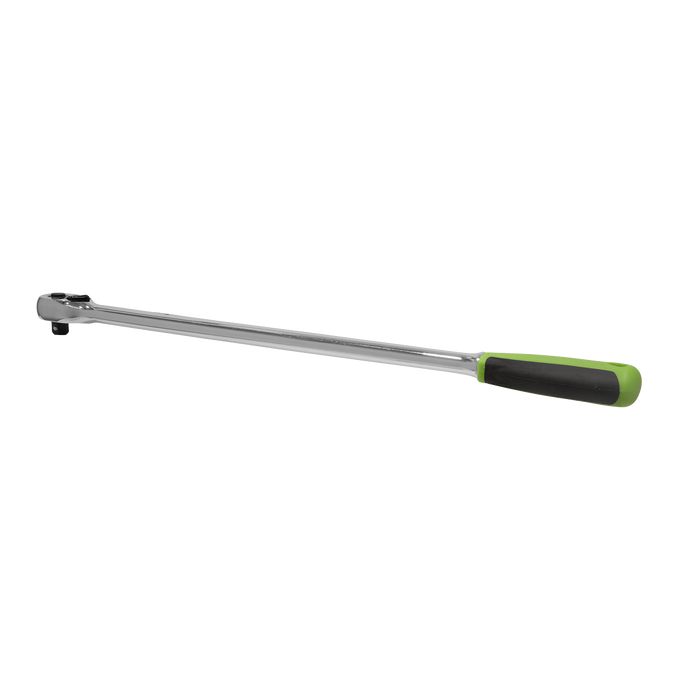 Sealey - S01206 Ratchet Wrench 3/8"Sq Drive Extra Long Pear-Head Flip Reverse Hand Tools Sealey - Sparks Warehouse