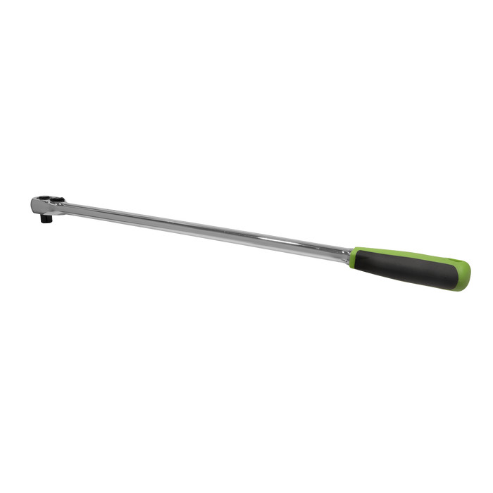 Sealey - S01207 Ratchet Wrench 1/2"Sq Drive Extra Long Pear-Head Flip Reverse Hand Tools Sealey - Sparks Warehouse