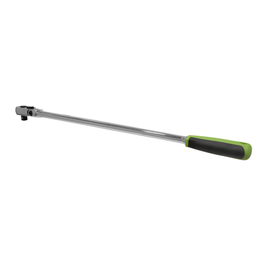 Sealey - S01209 Ratchet Wrench 1/2"Sq Drive Extra Long Flexi-Head Flip Reverse Hand Tools Sealey - Sparks Warehouse
