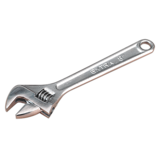 Sealey - S0451 Adjustable Wrench 200mm Hand Tools Sealey - Sparks Warehouse