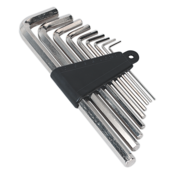 Sealey - S0493 Hex Key Set 9pc Metric Hand Tools Sealey - Sparks Warehouse