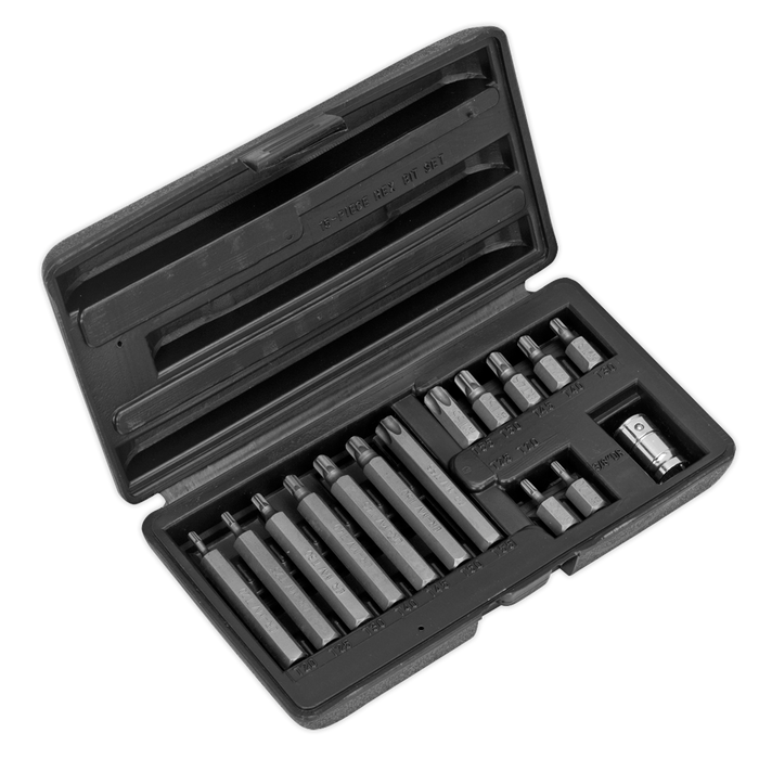 Sealey - S0532 TRX-Star* Bit & Holder Set 15pc - Metric Hand Tools Sealey - Sparks Warehouse