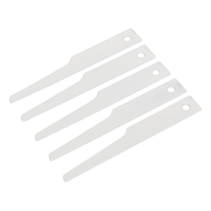 Sealey - SA34/B24 Air Saw Blade 24tpi Pack of 5 Consumables Sealey - Sparks Warehouse