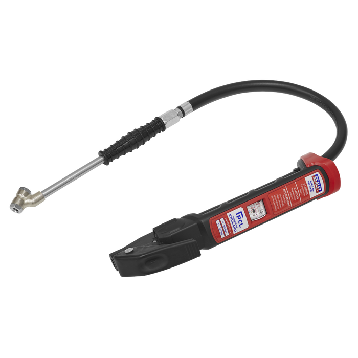 Sealey - SA37/93B Premier Anodised Tyre Inflator with Twin Push-On Connector Vehicle Service Tools Sealey - Sparks Warehouse