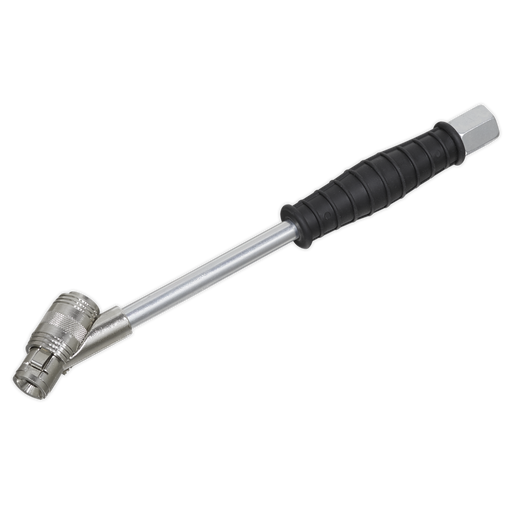 Sealey - SA37/C/CLIP Connector Twin Clip-On Type for Tyre Inflators 1/4"BSP Fitting Vehicle Service Tools Sealey - Sparks Warehouse