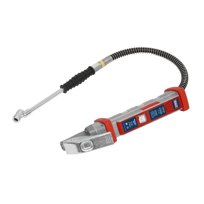 Sealey - SA371 Tyre Inflator 0.5m Hose with Twin Push-On Connector Vehicle Service Tools Sealey - Sparks Warehouse