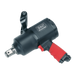 Sealey - SA6005 Air Impact Pistol Wrench 1"Sq Drive Twin Hammer Composite Air Power Tools Sealey - Sparks Warehouse