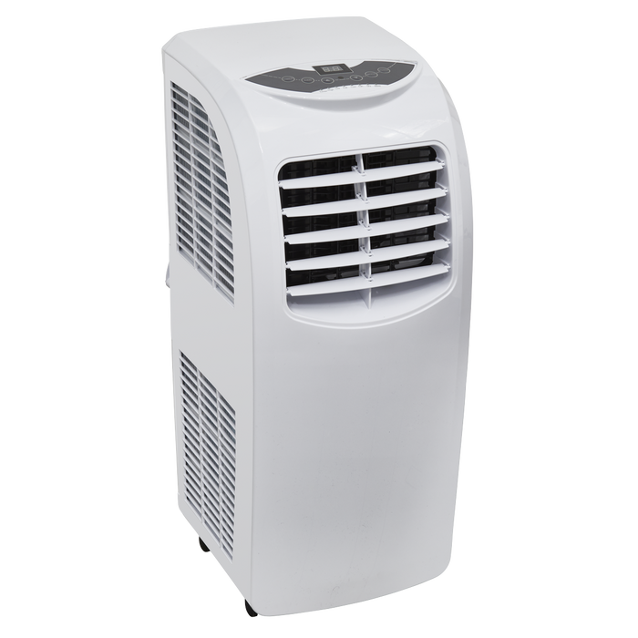 Sealey - SAC9002 Air Conditioner/Dehumidifier 9,000Btu/hr Heating & Cooling Sealey - Sparks Warehouse