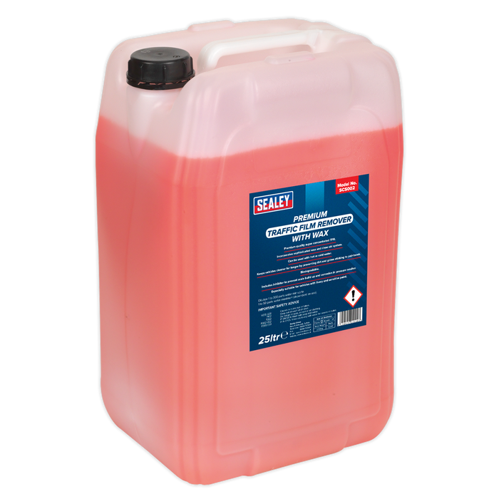 Sealey - SCS002 TFR Premium Detergent with Wax Concentrated 25L Consumables Sealey - Sparks Warehouse