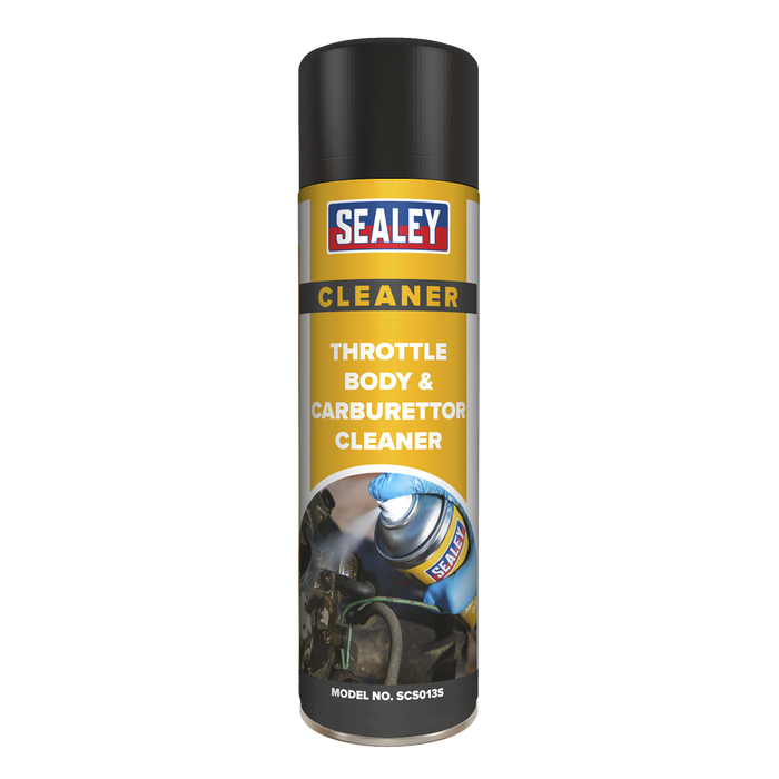 Sealey - SCS013S Throttle Body & Carburettor Cleaner 500ml Consumables Sealey - Sparks Warehouse