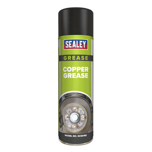 Sealey - SCS016S Copper Grease Lubricant 500ml Consumables Sealey - Sparks Warehouse