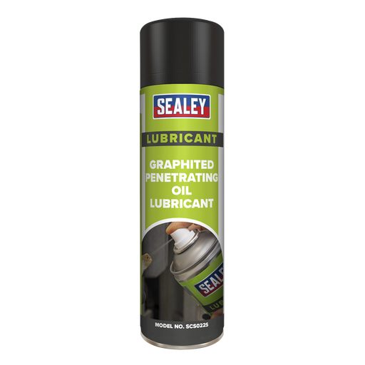 Sealey - SCS022S Graphited Penetrating Oil Lubricant 500ml Consumables Sealey - Sparks Warehouse