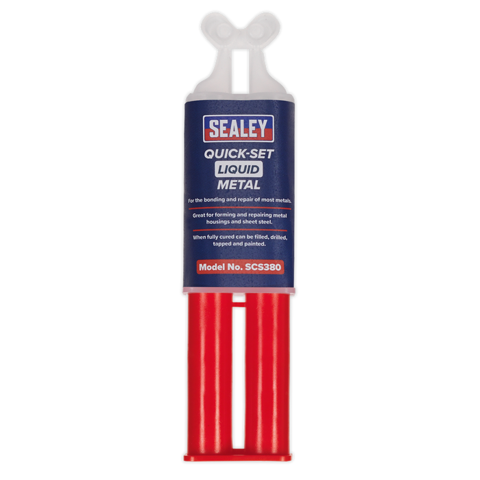 Sealey - SCS380 Quick-Set Liquid Metal 25ml Consumables Sealey - Sparks Warehouse