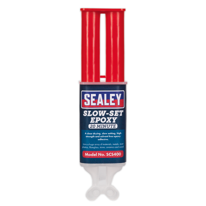 Sealey - SCS400 Slow-Set 20 Min Epoxy Adhesive 25ml Consumables Sealey - Sparks Warehouse