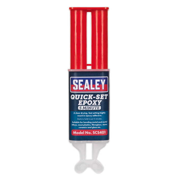 Sealey - SCS401 Quick-Set 5 Min Epoxy Adhesive 25ml Consumables Sealey - Sparks Warehouse