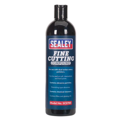 Sealey - SCS700 Cutting Compound Fine 500ml Consumables Sealey - Sparks Warehouse