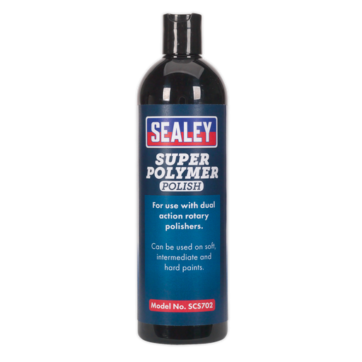 Sealey - SCS702 Super Polymer Polish 500ml Consumables Sealey - Sparks Warehouse