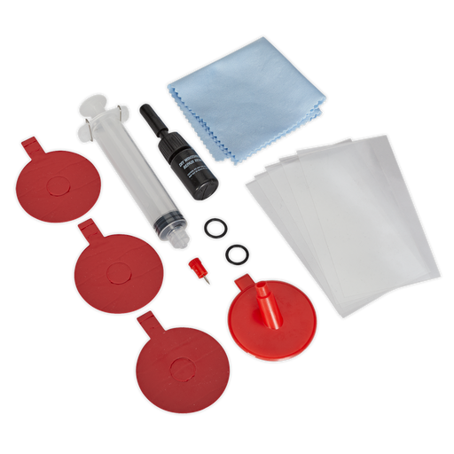 Sealey - SCS901 Windscreen Repair Kit Consumables Sealey - Sparks Warehouse