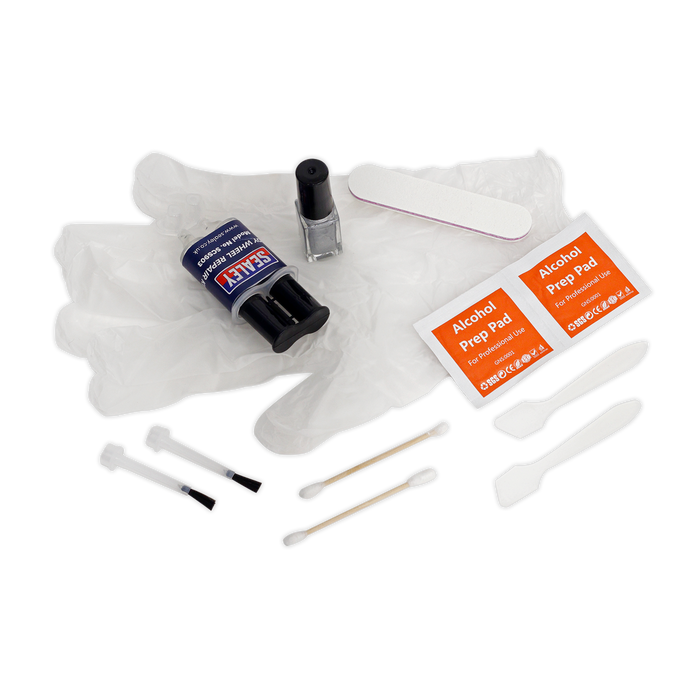 Sealey - SCS903 Alloy Wheel Repair Kit Consumables Sealey - Sparks Warehouse