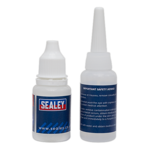 Sealey - SCS908 Fast-Fix Filler & Adhesive - Black Consumables Sealey - Sparks Warehouse