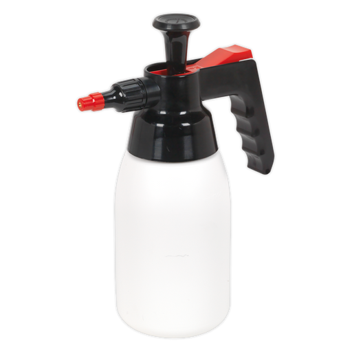 Sealey - SCSG04 Premium Pressure Solvent Sprayer with Viton® Seals 1ltr Consumables Sealey - Sparks Warehouse