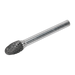 Sealey - SDB04 Tungsten Carbide Rotary Burr Oval 10mm Consumables Sealey - Sparks Warehouse