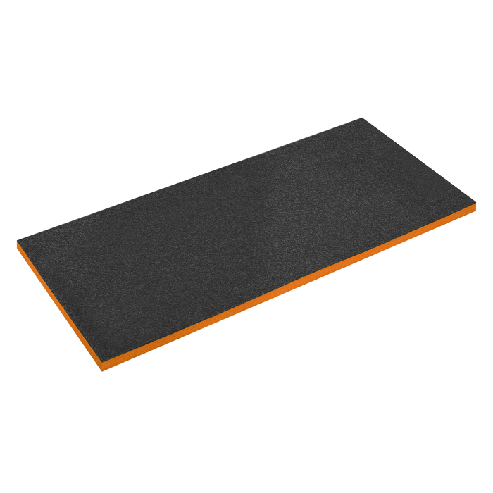 Sealey - SF30OR 1200 x 550 x 30mm Easy Peel Shadow Foam® Orange/Black Hand Tools Sealey - Sparks Warehouse