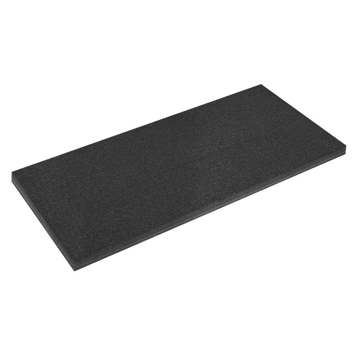 Sealey - SF50BK 1200 x 550 x 50mm Easy Peel Shadow Foam® Black/Black Hand Tools Sealey - Sparks Warehouse