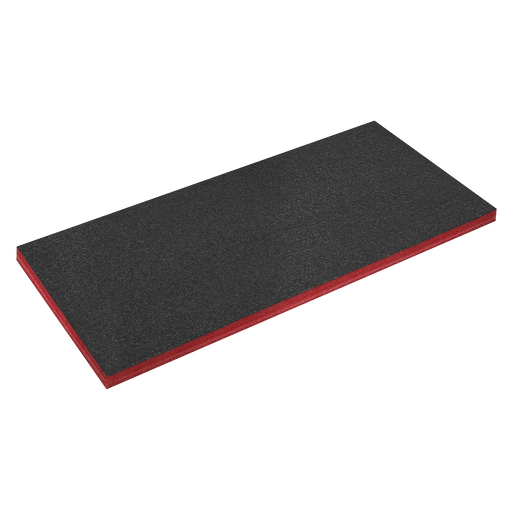 Sealey - SF50R Easy Peel Shadow Foam Red/Black 1200 x 550 x 50mm Storage & Workstations Sealey - Sparks Warehouse