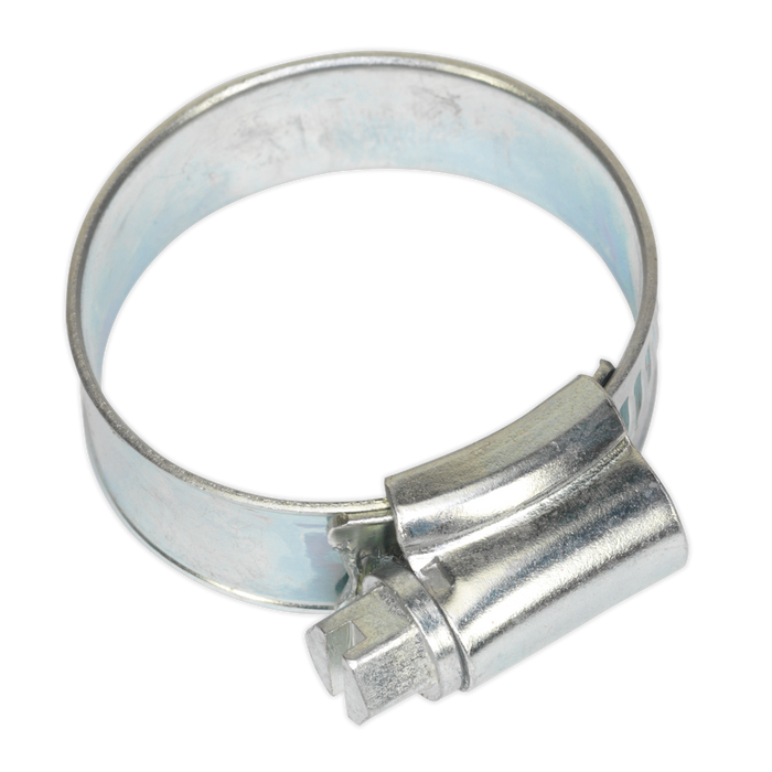 Sealey - SHC1 Hose Clip Zinc Plated Ø22-32mm Pack of 20 Consumables Sealey - Sparks Warehouse