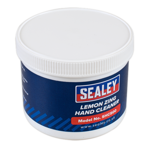 Sealey - SHC500 Hand Cleaner 500ml Lemon Zing Consumables Sealey - Sparks Warehouse