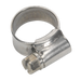 Sealey - SHCSS000 Hose Clip Stainless Steel Ø10-16mm Pack of 10 Consumables Sealey - Sparks Warehouse