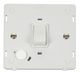 Scolmore SIN022PW - 20A DP Switch With Flex Outlet Insert - White Definity Scolmore - Sparks Warehouse