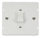 Scolmore SIN622PW - 20A 1 Gang DP Switch Insert - White Definity Scolmore - Sparks Warehouse