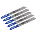 Sealey - Jigsaw Blade Metal 92mm 11-14tpi - Pack of 5 Consumables Sealey - Sparks Warehouse