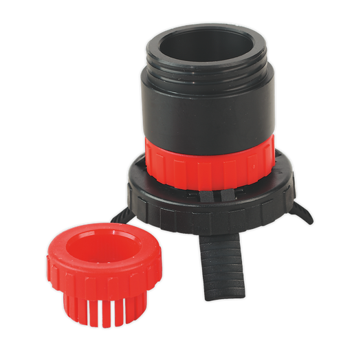 Sealey - SOLV/SFX Universal Drum Adaptor fits SOLV/SF to Plastic Pouring Spouts Lubrication Sealey - Sparks Warehouse